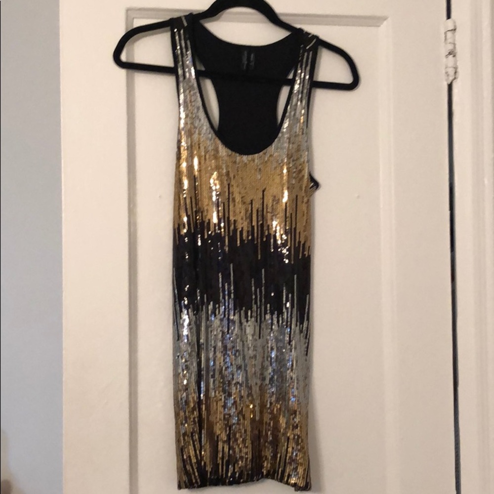 Sequin Mini Dress